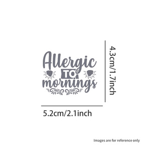 Paquete de 52 Pegatinas Decorativas Divertidas e Impermeables para Personas que Tienen Dificultades para Levantarse, para Botellas de Agua - Product Image 3