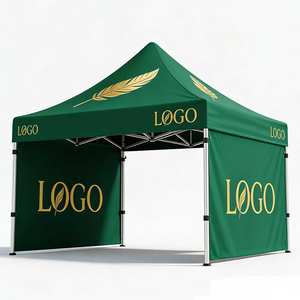 Carpa Plegable de 10x10 pies, <span class=keywords><strong>Toldo</strong></span> de Aluminio para Ferias Comerciales y Carnavales - Product Image 3