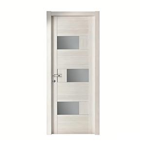 Puerta Interior de Madera Sólida de Diseño Moderno y Simple, Ecológica, con Aislamiento Acústico - Product Image 2