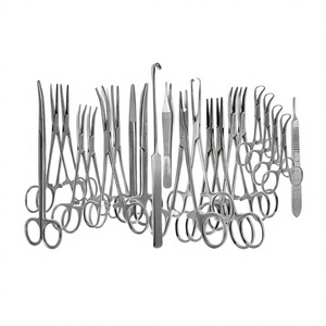 Kit d'instruments chirurgicaux dentaires vétérinaires en acier inoxydable allemand, outil de dissection manuel pour interventions chirurgicales mineures - Product Image 1