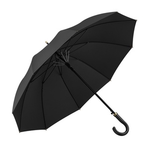 <span class=keywords><strong>Parapluie</strong></span> haut de gamme à 10 baleines pour <span class=keywords><strong>homme</strong></span>, usage professionnel, coupe-vent, résistant aux intempéries, double couche, manche long en bois - Product Image 1