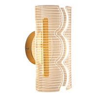 Lampes murales cylindriques en fer et acrylique à prix d'usine, 7W LED, pour chevet, mur de fond et salon