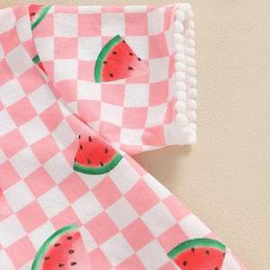 Traje de Baño con Capucha y Cremallera para Niñas, Traje de Baño de Manga Corta con Estampado Floral para Niñas, Traje de Baño para Playa y Piscina - Product Image 4