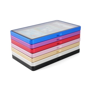 Wholesale Custom Multi Colors Modern Aluminum Alloy Graded Card Slab Metal Frame Case with Magnetic Safeguard for Game Cards - Product Image 4