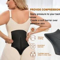 Tabla Lumbar Moldeadora BBL, Láminas Suaves, Almohadillas de Compresión, Espuma de Liposucción para Recuperación Postparto y Postquirúrgica