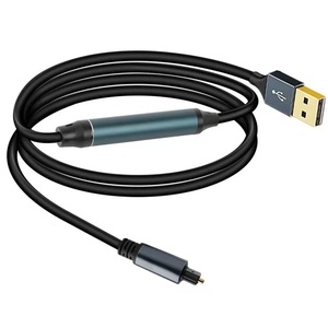Cable de Audio Óptico TOSLINK+USB de Uno a Dos con Alimentación y Chip DAC Integrado para Sistemas de Sonido y Reproductores de CD - Product Image 5