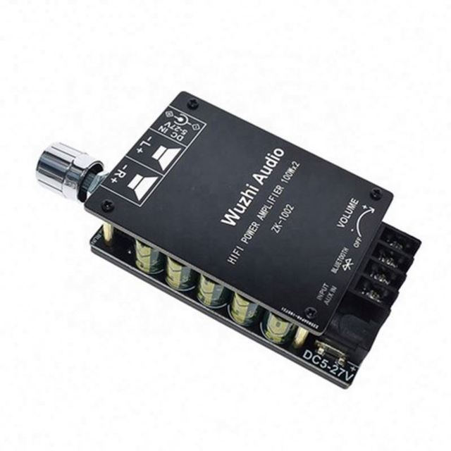 SeekEC 2*100W HIFI level high fidelity high power 2.0 stereo TPA3116 blue  tooth digital power amplifier board module