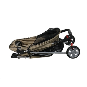 Sang trọng 3-bánh xe có thể gập lại Pet Xe đẩy thoải mái không thấm nước Oxford vải có thể điều chỉnh cho lớn động vật nhỏ tàu sân bay du lịch - Product Image 4