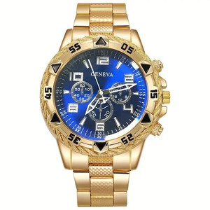 Cross-border <b>men's</b> business <b>watch</b> with steel strap, quartz movement, multi-functional digital scale <b>watch</b>, hollow design - Product Image 1