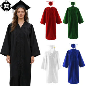 Togas y birretes <span class=keywords><strong>de</strong></span> <span class=keywords><strong>graduación</strong></span> personalizables al por mayor <span class=keywords><strong>para</strong></span> preescolar, birretes y togas impresas con logotipo personalizado - Product Image 1