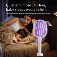 JZ électrique moustique tapette Bug Zapper Rechargeable USB Li batterie insecte contrôle tueur lampe solide anti-moustique dispositif