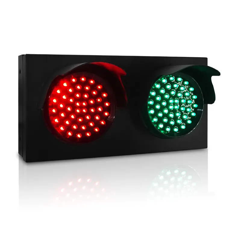 좋은 품질 좋은 가시성 수평 100mm 빨간색 녹색 공 LED 신호등