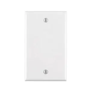 1-4 Gang Wall American Standard Outlet Wall Plate White UL Listed Plastic Wall Switch Covers