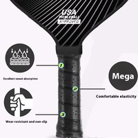 Custom Eco Friendly Overgrip Pickleball Raqueta Grip Cinta Pu antideslizante transpirable Pickleball Paddle Grip