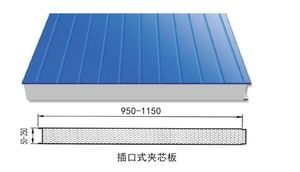 نوعية جيدة لوحات شطائر رغوات البوليسترين المشكل بالتمديد سقف و جدار لوحات ل ورشة عمل بناء - Product Image 2