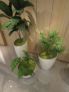 Cama de flores de <span class=keywords><strong>terrazo</strong></span> para <span class=keywords><strong>maceta</strong></span> de cemento de supermercado Vertido integrado - Product Image 4