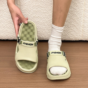 <span class=keywords><strong>Sandalias</strong></span> de EVA al por mayor para hombre, transpirables, para jardín y playa, con logo OEM personalizado, ligeras, suaves, de fábrica, a la moda para exteriores. - Product Image 6