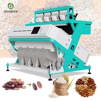 Kleursorteermachine voor mungbonen, Chinese quinoa, koffie en zaad, met kleurscheiding.