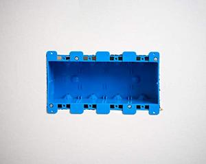 Jonard Outils WTL-34 Boîte <span class=keywords><strong>Murale</strong></span> Modèle Niveau pour Non-Métallique Boîtes Électriques 3-Gang 4-Gang PVC Interrupteur <span class=keywords><strong>Prise</strong></span> Électrique Bleu - Product Image 6