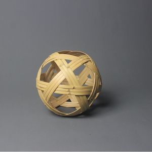Bamboo Woven Balls Handmade Traditional Bamboo Craft Souvenir Decorative Item - Product Image 3