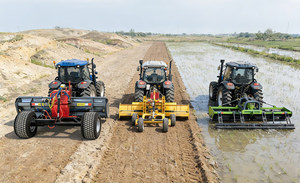 Système de nivellement de terrain par GPS pour tracteurs, destiné aux vergers, vignobles et terrasses - Product Image 6