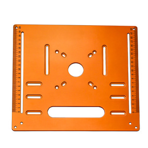 Plaque de guidage en aluminium de 600 mm pour scie industrielle, idéale pour la découpe de plaques de plâtre et de marbre - Product Image 1