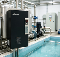 Variateur de fréquence (VFD) monophasé/triphasé de haute qualité 7,5-45 kW 220 V/380 V pour moteur avec contrôle vectoriel sans capteur 0-550 Hz