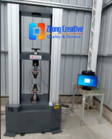 Machine d'essai universelle électronique à commande informatique Zhongchuang 300kN, double colonne, traction et compression, métal, acier, CE