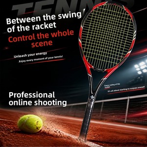 <span class=keywords><strong>Raquette</strong></span> <span class=keywords><strong>de</strong></span> <span class=keywords><strong>tennis</strong></span> en fibre <span class=keywords><strong>de</strong></span> carbone intégrale Influence pour débutants, étudiants, modèle Dark Knight 02, pour femmes, grip Penhold - Product Image 1
