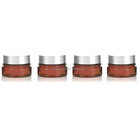 Flacon rond pour crème cosmétique 50 ml en PP/PET, gravure personnalisée couleur et logo, pour emballage de voyage, boîte vide