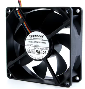 Ventilateur de châssis <span class=keywords><strong>Dell</strong></span> à quatre fils, contrôlé par la température, Foxconn PV903212PSPF 0C/0B/0A 12V 0.60A 92*92*32MM 9CM, neuf et d'origine - Product Image 3