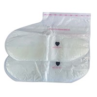 Hodaf 2026 Benutzerdefiniertes Logo Rosen-Lavendel Paraffin-Wachs Trockene Hand- und Fußmasken Feuchtigkeitsspendende Reparatur Hautpflege Anti-Aging Handmasken-Handschuhe