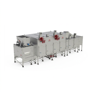 Ligne de production électrique commerciale pour la torréfaction, le salage et le refroidissement des noix de cajou et des pistaches - Nouveau pour les petites entreprises, idéal pour les noix et le sésame - Product Image 1