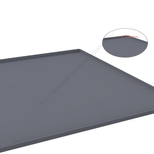Tapis rectangulaire en silicone en gros avec bords pour éviter les fuites d'eau - Product Image 3