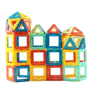 116Pcs Beste Verkoper 3D Kids Magneet Grote Bouw Magnetische Bouwstenen