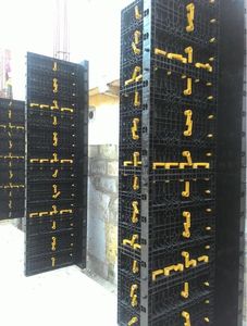Paneles de encofrado de plástico <span class=keywords><strong>modulares</strong></span> reutilizables de fabricación china para construcción de muros de hormigón - Product Image 5