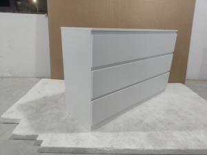 <span class=keywords><strong>Commode</strong></span> <span class=keywords><strong>double</strong></span> à 6 tiroirs, design moderne écologique, meubles de salon, <span class=keywords><strong>commode</strong></span> blanche et noire pour hôtel, appartement, salle de sport - Product Image 5