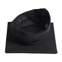 Chapeau de remise de diplôme de luxe noir en feutre de haute qualité, style universitaire britannique, pour adultes, avec logo personnalisé, pour la remise des diplômes en Australie