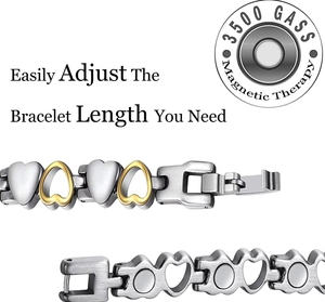 Bracelet magnétique CGBOOM, soins de santé, <span class=keywords><strong>pour</strong></span> soulager la douleur, la fatigue, perdre du poids, amincir le corps, élégant et tendance - Product Image 3