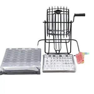 Máquina de <span class=keywords><strong>Bingo</strong></span> al por Mayor con Jaula de <span class=keywords><strong>Bingo</strong></span>, Fichas y Cartas de <span class=keywords><strong>Bingo</strong></span> - Product Image 1