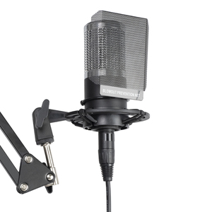 Microphone de studio de bureau pour gaming, kit YouTubeur, prise XLR, streaming PC, <span class=keywords><strong>TikTok</strong></span>, à condensateur externe avec suppression du bruit - Product Image 1