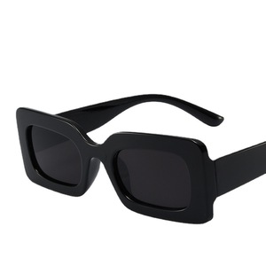 Wholesale square Hip Hop <strong>Glasses</strong> Jelly <strong>Colored</strong> Small Frame Sunshade Sun <strong>Glasses</strong> - Product Image 5