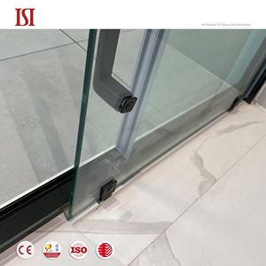 กรอบอลูมิเนียมขัดเงาทรงสี่เหลี่ยมผืนผ้ากระจกเทมเปอร์กันน้ำสำหรับห้องน้ำห้องอาบน้ำฝักบัวห้องอาบน้ำดีไซน์ใหม่ - Product Image 4