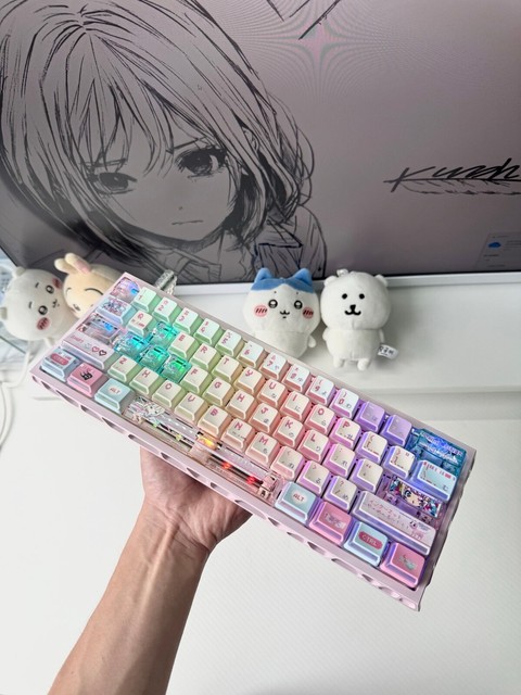 AULA F98 99-Key Three Mode Mechanical Keyboard Wired 2.4G Wireless RGB