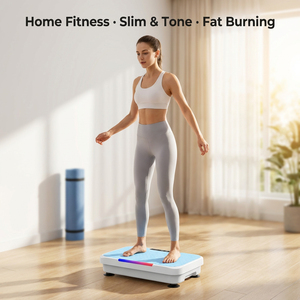 <span class=keywords><strong>Plateforme</strong></span> <span class=keywords><strong>vibrante</strong></span> verticale YUNPAI, machine d'exercice portable pour le corps entier avec écran LED et télécommande pour soulager la pression - Product Image 5