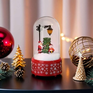 Nueva Llegada, Hermoso Diseño, Gran Venta, Globos de Nieve Decorativos de Buena Calidad, Lámpara Musical Navideña, Decoraciones de Linterna de Agua - Product Image 3