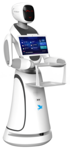 Commercial <strong>Robot</strong> <strong>Waiter</strong> Amy Intelligent Delivery <strong>Robot</strong> For Restaurant With AI Voice Interaction - Product Image 3