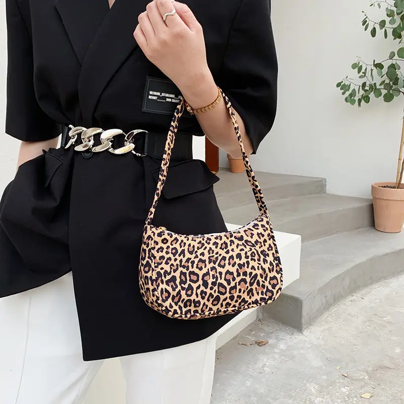 2023 Ins Chic Nylon mujer bandolera Mini bolsillo patrón lindo mujeres bandolera bolso de hombro Bolsos De Mujer