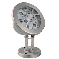 Lampes LED pour piscine 12V, corps en acier inoxydable, étanches IP68, pour fontaine de cascade artificielle sous-marine