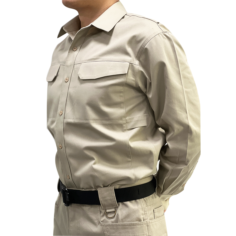 Safety Guard Uniform Wholesale Spring And Autumn Black Security Top Shirt For Men